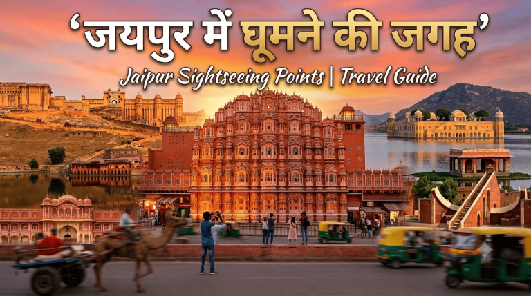 Jaipur me ghumne ki jagah
