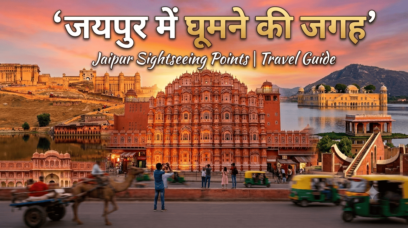 Jaipur me ghumne ki jagah