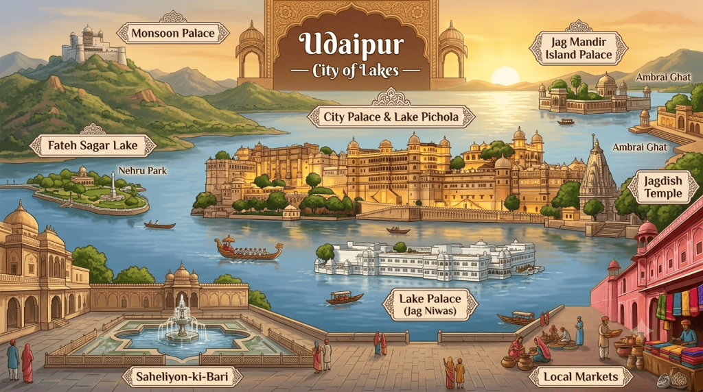 Udaipur — City of Lakes