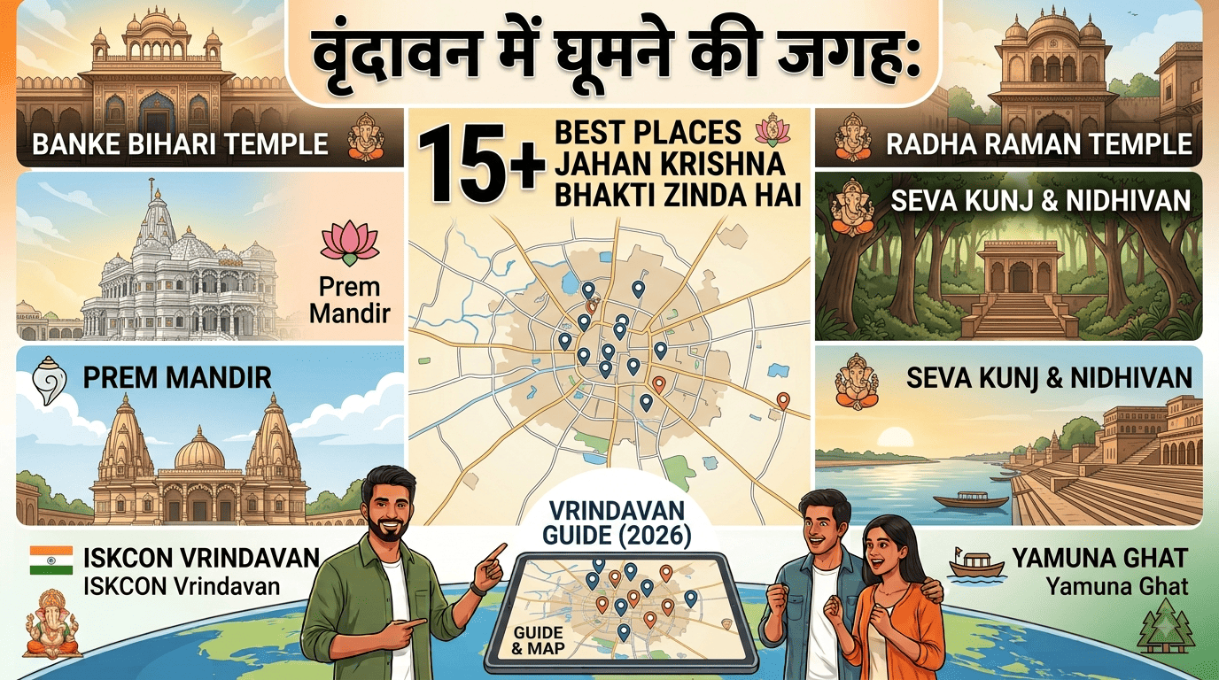 Vrindavan Me Ghumne Ki Jagah